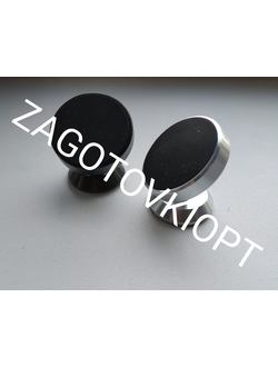 Металлический магнитный держатель для телефона в авто Серебро