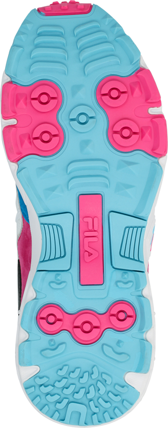 Кроссовки FILA HYPERBLAZE Бело-черно-розовые женские (36-41)