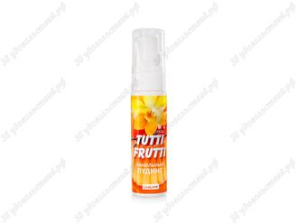 Съедобная гель-смазка Tutti-Frutti Ванильный Пудинг 30г