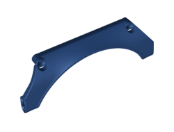 Technic, Panel Car Mudguard Arched 15 x 2 x 5 Straight Top, Dark Blue (24118 / 6217690)