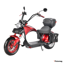 Электроскутер White Siberia WILD WHEEL 3950W красный