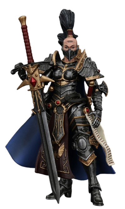 Дженеция Крол, рыцарь-командор Сестер Безмолвия (Warhammer Horus Heresy) - КОЛЛЕКЦИОННАЯ ФИГУРКА 1/18 Sisters of Silence Knight-Commander Jenetia Krole (JT00829) - JOYTOY