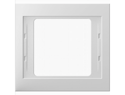 Рамка 1 пост Berker серия K.1, полярная белизна глянец 13137009