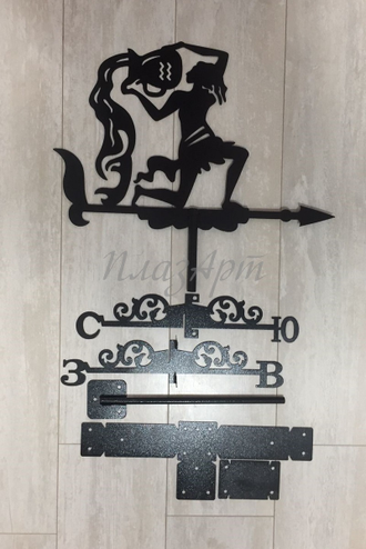 флюгер на крышу Водолей