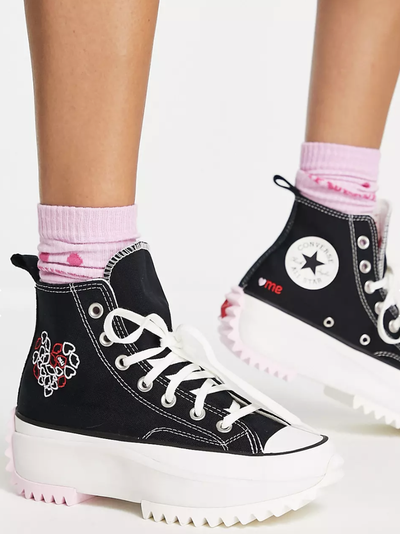Converse run star the rundown top