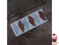 Форма для шоколадного декора Крылья, 8 яч.