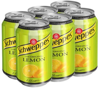 Газированный напиток Швепс  Лимон 330мл (24)