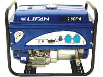 Генератор бензиновый LIFAN 2,8GF-4 доставка по РФ и СНГ