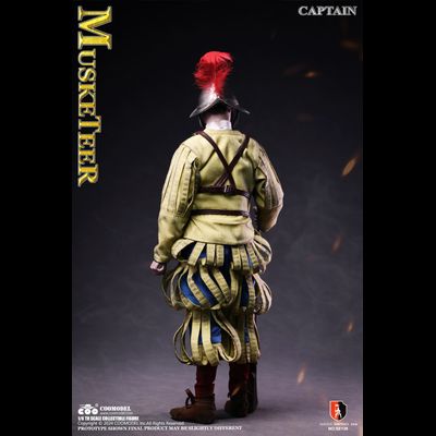 Испанский мушкетер-сержант (медно-никелевая версия) - КОЛЛЕКЦИОННАЯ ФИГУРКА 1/6 Series of Empires Spanish Conquistadors Nickel Silver Edition MUSKETEER SERGEANT (SE138) - COOMODEL