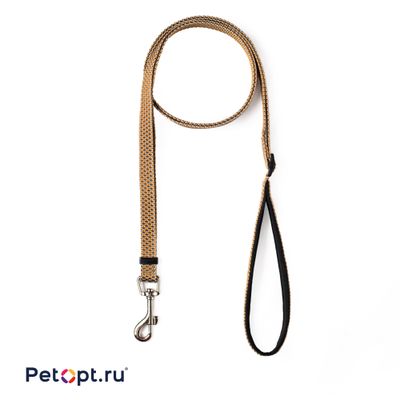 Поводок для собак " PetOpt " L 25 мм,  120-200 cм (светоотражающий, нейлоновый)