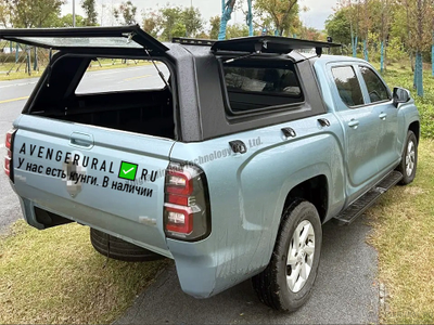 Голубой Great Wall Poer KingKong с 3-дверным металлическим экспедиционным кунгом от AvengerUral.ru