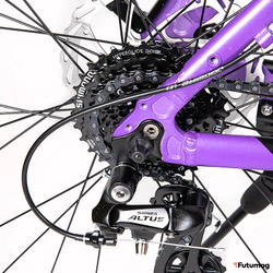 Велосипед TechTeam Elis 27.5 2021 фиолетовый