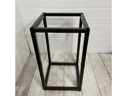 Подстолье для стула, пуфа или стола из металла ЛОФТ 50х28х28