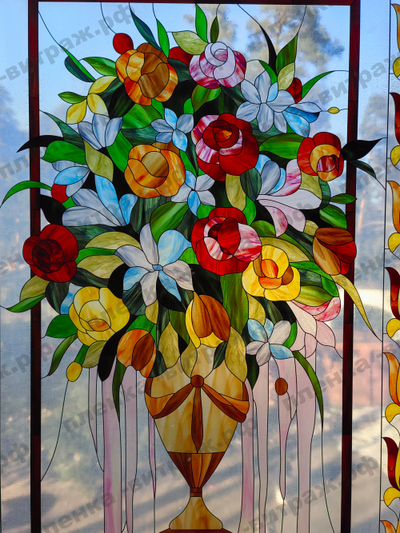 ВИТРАЖНАЯ ПЛЕНКА FL-46