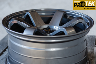 Комплект дисков R18 9,0J ET+30 5*114,3 RAYS Volk Racing TE37 SL Графит (D116)