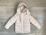 М.17-18 Куртка Moncler бежевая (116,122,128,134,140)