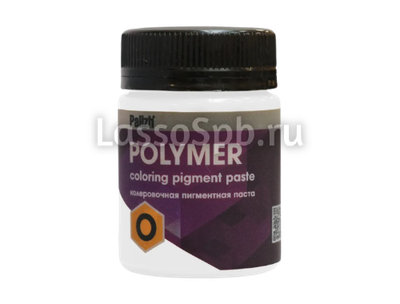 Краситель колеровочная паста Palizh Полимер О белая 50 г УЦЕНКА