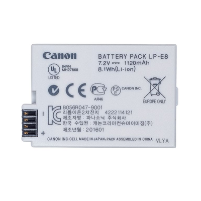 Аккумулятор LP-E8 для фотокамер  Canon