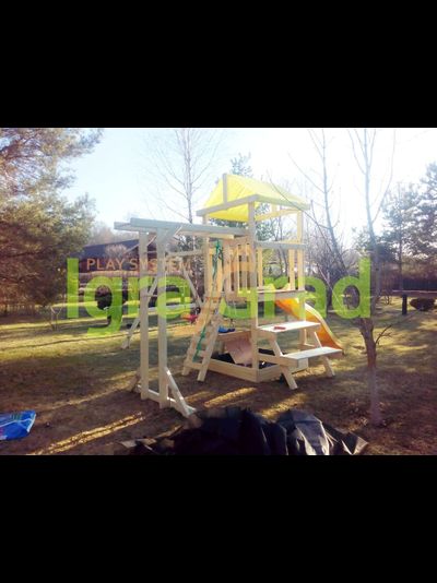 Детская площадка IgraGrad Крафтик со столиком и рукоходом