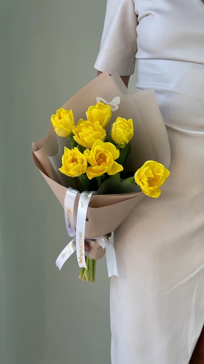 Букет цветов на 8 марта № 730