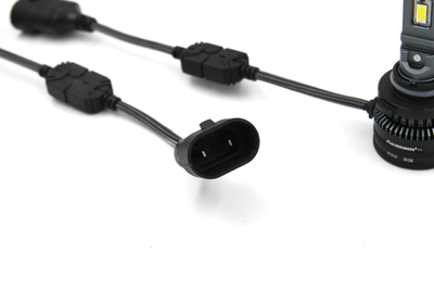 Светодиодные автолампы головного света Aozoom P9/HB3/HB4 (9006/9005) с вентилятором, 12V, 52W, 5500K, чип Korea WT52 (2шт)