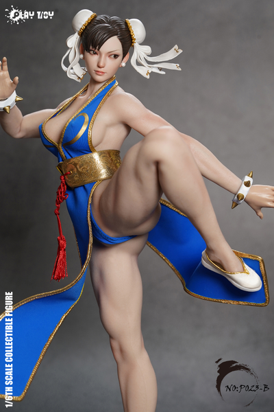 Чун Ли (серия Street Fighter) - Коллекционная ФИГУРКА 1/6 Fighting Goddess 2.0 (P023B) - PLAY TOY