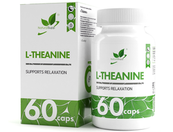 L - Теанин (L - Theanine), 60 кап. (NaturalSupp)