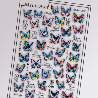 Слайдер-дизайн MilliArt Nails MAX-322