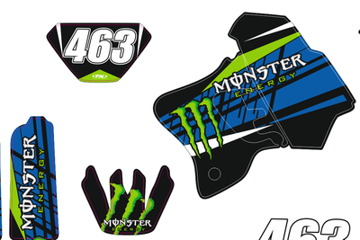 812 Monster Yamaha WR250Z WRZ 1997