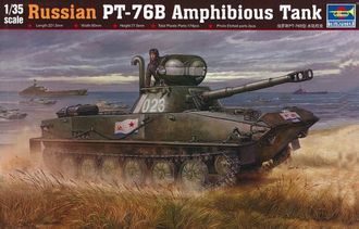 00381 PT-76B Amphibious Tank Russian