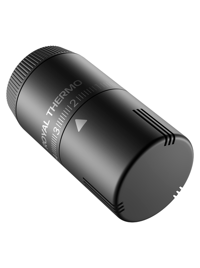 Термоголовка жидкостная Royal Thermo Design М30х1,5 (черный)