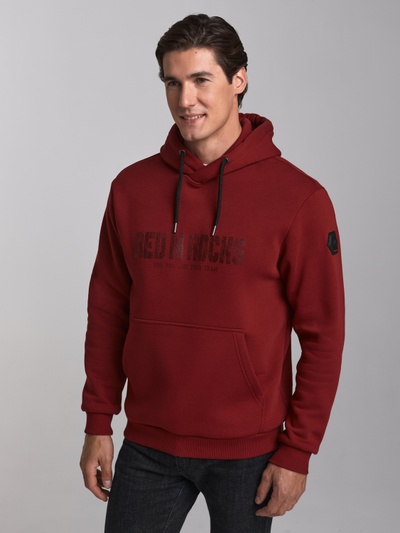 Бордовая толстовка для мужчин