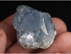 Целестин голубой, друза кристаллов, Мадагаскар (38*28*34 мм, 63 г) №37783