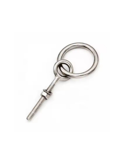 Рым-болт с подвижным кольцом Huifeng Rigging HF-7010-100 M10x100мм 600/2400кг из нержавеющей стали AISI316