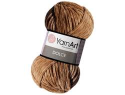 Dolce (Yarn Art) пряжа цвет  светло коричневый № 765
