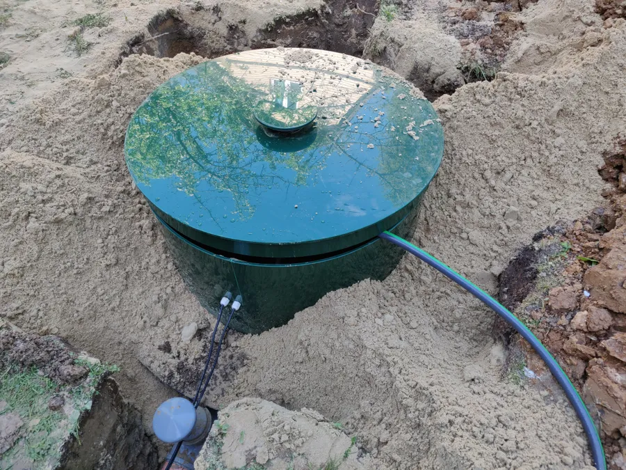 Осыпаем песком, наполняем водой ЕВРОЛОС БИО 4+