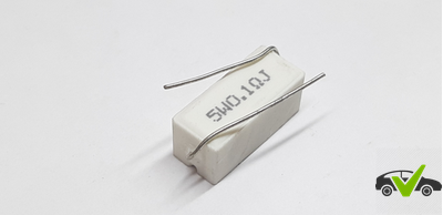 Резистор проволочный мощный (цементный) 5W0.1ΩJ