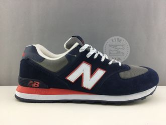 New Balance 574 синие с серым большие (49-50) Арт. 006М