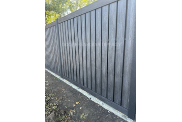 Забор из ДПК