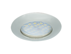 Светильник встраиваемый Ecola DL92 MR16 GU5.3 выпуклый Хром 30x80 FC1612EFY