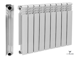 Радиатор биметаллический 500/80, 9 секций, 1350 Вт