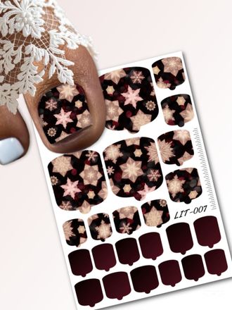 Мини пленки для педикюра LIT-007