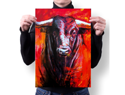 Плакаты с символикой "Быка"