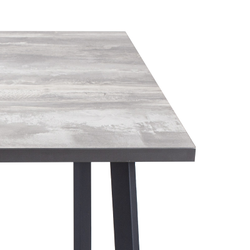 АГАТ.2 Стол обеденный, 1100х700х32мм, Лофт графит