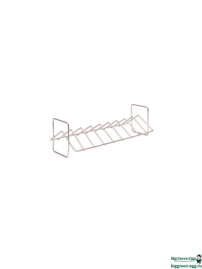 Подставка для рёбрышек, V-образная, двусторонняя, стальная для печи