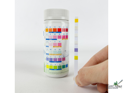 Тест-полоски 6в1 экспресс (25шт) НИЛПА (pH, GH, KH, NO2-, NO3-, Cl2)
