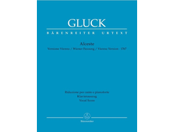 Gluck. Alceste (Wiener Fassung 1767)  Klavierauszug (it/dt)