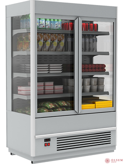 Горка холодильная Carboma FC 20-07 VV 0,6-1 (распашные двери)