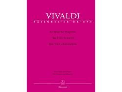 Vivaldi, Antonio Die vier Jahreszeiten für Violine und Streicher für Violine und Klavier