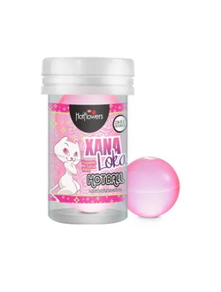 HC636 Лубрикант HOT BALL XANA LOKA на силиконовой основе с эффектом вибрации